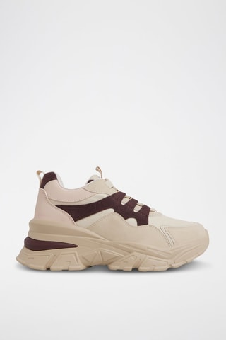 Sneakers platform Jennaa - Beige
