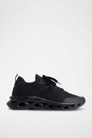 Sneakers platform Lipton - Nero