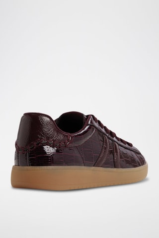 Sneakers in vernice Chicsneaker2 - Bordeaux