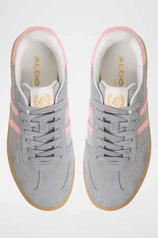 Sneakers platform in pelle Elabrintar - Grigio