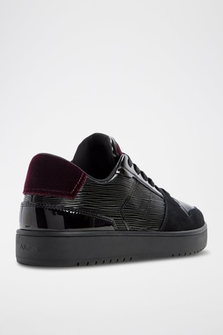 Sneakers in vernice Zethan - Nero
