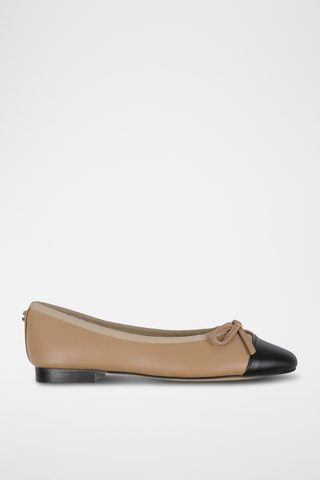 Sabrinas em couro Ellison - Camel - Steve Madden
