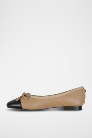 Sabrinas em couro Ellison - Camel - Steve Madden