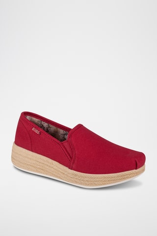 Slippers de cunha Urban Highlites - Vermelho - Skechers
