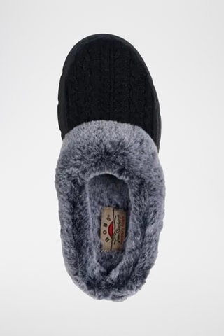 Pantufas forradas - Preto - Skechers