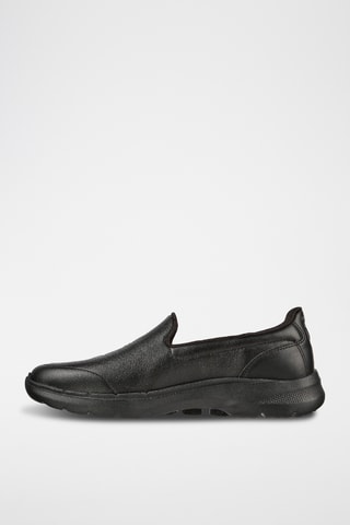 Mocassins em couro Go Walk 6 - Preto - Skechers
