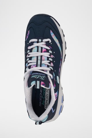 Sapatilhas D'Lites Blooming Fields - Azul-marinho - Skechers