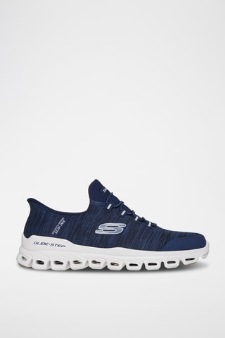 Sapatilhas Glide-Step Zefyr - Azul-marinho mesclado - Skechers