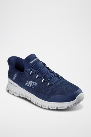 Sapatilhas Glide-Step Zefyr - Azul-marinho mesclado - Skechers