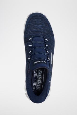 Sapatilhas Glide-Step Zefyr - Azul-marinho mesclado - Skechers
