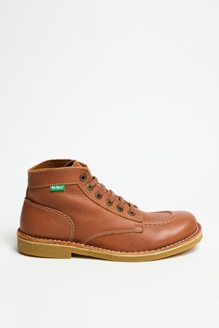 Boots em couro - Castanho-claro - Kickers
