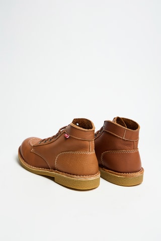 Boots em couro - Castanho-claro - Kickers