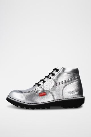 Botins Plateado - Prateado - Kickers