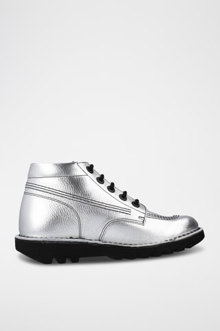 Botins Plateado - Prateado - Kickers