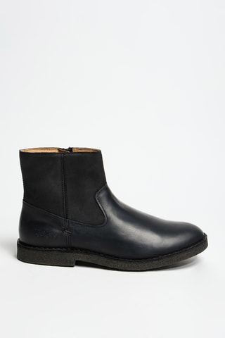Boots em couro - Preto - Kickers