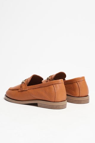 Mocassins em couro - Mostarda - Innuovo