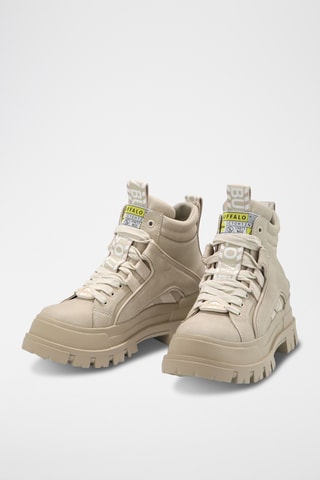 Enkellaarzen Aspha - Beige - Buffalo
