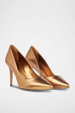 Sapatos de salto - Dourado - Cosmoparis