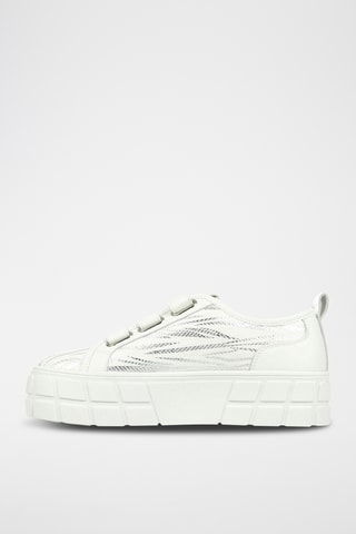 Sapatilhas com plataforma - Branco - Vanessa Wu