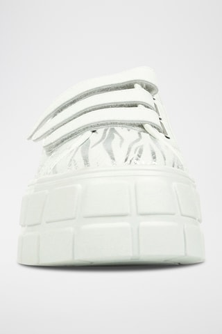 Sapatilhas com plataforma - Branco - Vanessa Wu