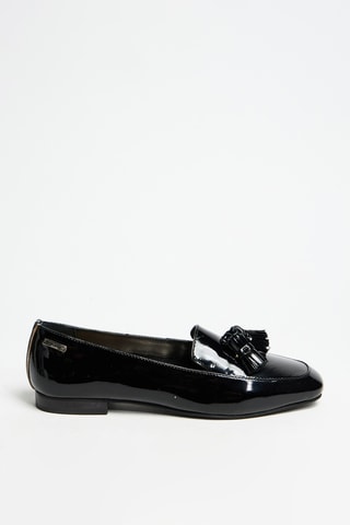 Mocassins em couro envernizado - Preto - Tropeziennes