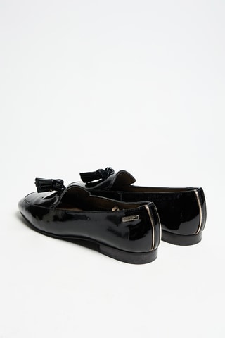 Mocassins em couro envernizado - Preto - Tropeziennes
