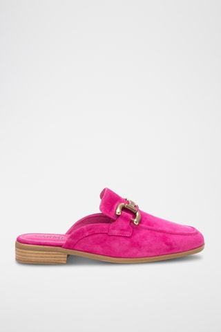Mules em nobuck Carmela - Fúcsia - Cosmoparis