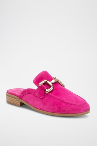 Mules em nobuck Carmela - Fúcsia - Cosmoparis