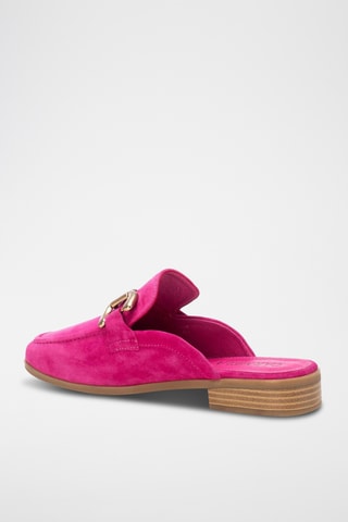 Mules em nobuck Carmela - Fúcsia - Cosmoparis