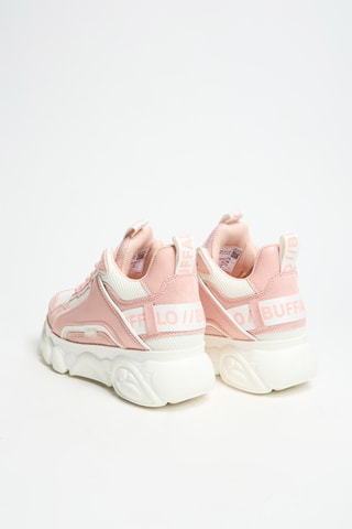 Sapatilhas com plataforma - Rosa e branco - Buffalo