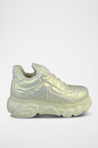 Sapatilhas com plataforma Corin Puffed - Amarelo - Buffalo