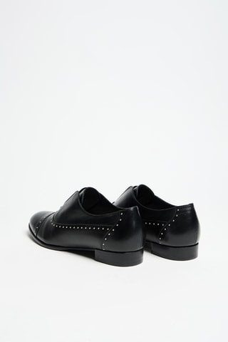 Mocassins em couro - Preto - Cosmoparis