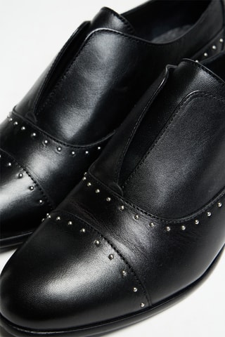 Mocassins em couro - Preto - Cosmoparis