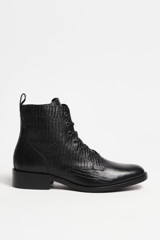 Botins em couro - Preto - Cosmoparis