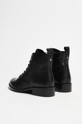 Botins em couro - Preto - Cosmoparis