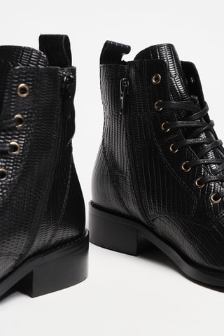 Botins em couro - Preto - Cosmoparis