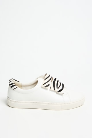 Sapatilhas em couro - Branco - Cosmoparis