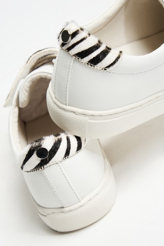 Sapatilhas em couro - Branco - Cosmoparis
