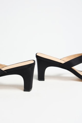 Mules de salto - Preto - Cosmoparis