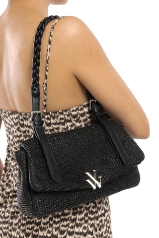 Mala de ombro Isaline - Preto - Vanessa Wu