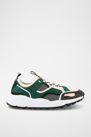 Sapatilhas em nobuck Popi - Verde - Cosmoparis