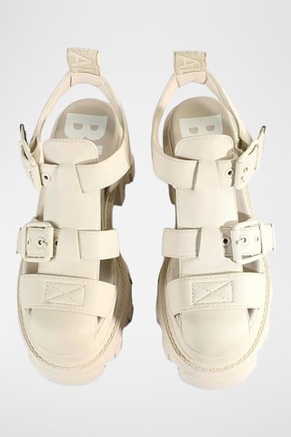 Sandálias de salto Riot trawl - Branco - Buffalo