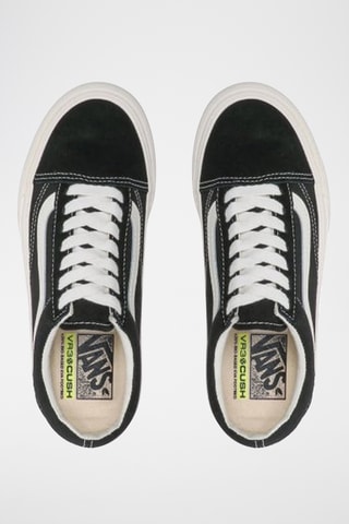 Sapatilhas em couro - Preto e branco - Vans