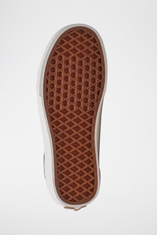 Sapatilhas em couro - Preto e branco - Vans