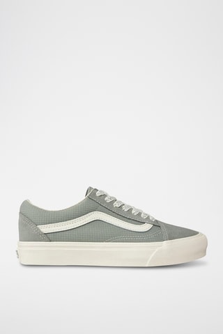 Sapatilhas em nobuck Old Skool VR3 - Verde e branco - Vans
