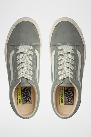 Sapatilhas em nobuck Old Skool VR3 - Verde e branco - Vans