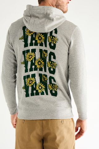Sweat com capuz - Cinzento - Vans