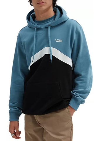 Sweat com capuz - Azul-petróleo e preto - Vans