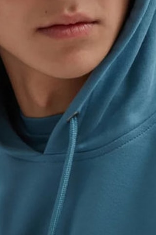Sweat com capuz - Azul-petróleo e preto - Vans