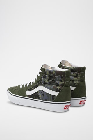 Sapatilhas subidas em nobuck Sk8-Hi - Caqui - Vans
